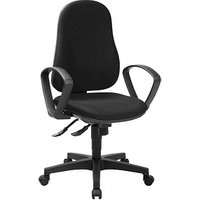 Topstar Bürostuhl Support SY ECO, 8550BMP0 Stoff schwarz, Gestell schwarz von Topstar