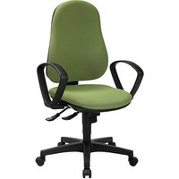 Topstar Bürostuhl Support SY ECO, 8550BMP4 Stoff grün, Gestell schwarz von Topstar
