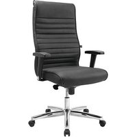 Topstar Chefsessel PRIME TIME 100, PT19TA80 Leder schwarz, Gestell chrom Topstar Chefsessel PRIME TIME 100, PT19TA80 Leder schwarz, Gestell chrom von Topstar
