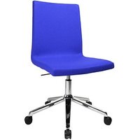 Topstar Besucherstuhl Cube EA390 L56 blau Stoff von Topstar