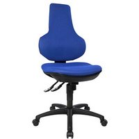 Topstar Bürostuhl Ergo Point® SY, EP02BB6 Stoff blau, Gestell schwarz von Topstar