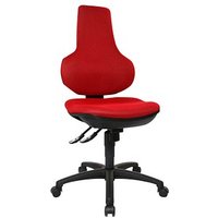 Topstar Bürostuhl Ergo Point® SY, EP02BB2 Stoff rot, Gestell schwarz von Topstar