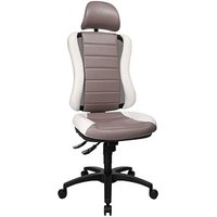 Topstar Bürostuhl Head Point RS, HE300 S033X Stoff weiß, Gestell schwarz von Topstar