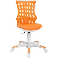 Topstar Kinderdrehstuhl Sitness X Chair 20, FX230CR44 Stoff orange, Gestell weiß von Topstar