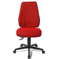 Topstar Bürostuhl Lady Sitness®, LT0B0 BC1 Stoff rot, Gestell schwarz von Topstar