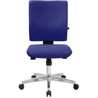 Topstar Bürostuhl Lightstar 10, LS19W0G26 Stoff blau, Gestell alu von Topstar