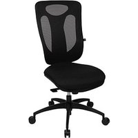 Topstar Bürostuhl Net Pro 100, NN100 T200 Stoff schwarz, Gestell schwarz Topstar Bürostuhl Net Pro 100, NN100 T200 Stoff schwarz, Gestell schwarz von Topstar