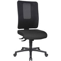 Topstar Bürostuhl Open X (N), OX1000 G200 Stoff schwarz, Gestell schwarz von Topstar