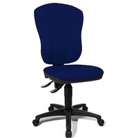 Topstar Bürostuhl Point 80, 8180 G26 Stoff blau, Gestell schwarz von Topstar