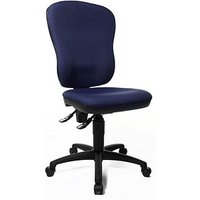 Topstar Bürostuhl Point 80, 8180 G28 Stoff blau, Gestell schwarz von Topstar