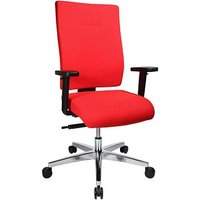 Topstar Bürostuhl Profi Star 15 High, PS49H T31Q Stoff rot, Gestell alu Topstar Bürostuhl Profi Star 15 High, PS49H T31Q Stoff rot, Gestell alu von Topstar