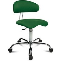 Topstar Bürostuhl Sitness® 40, ST290 W55 Stoff grün, Gestell chrom von Topstar