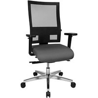 Topstar Bürostuhl Sitness 60, PS69BH W52 Stoff anthrazit, Gestell alu von Topstar