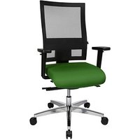 Topstar Bürostuhl Sitness 60, PS69BH W55 Stoff grün, Gestell alu von Topstar