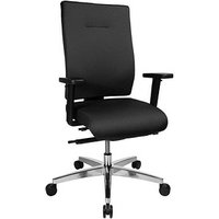 Topstar Bürostuhl Sitness 70, PS79BH W50 Stoff schwarz, Gestell alu von Topstar