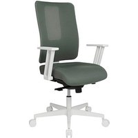 Topstar Bürostuhl Sitness Life 50, FY530E CR22 Stoff grau, Gestell weiß Topstar Bürostuhl Sitness Life 50, FY530E CR22 Stoff grau, Gestell weiß von Topstar