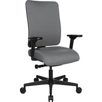 Topstar Bürostuhl Sitness Open X (P) Deluxe mit Schiebesitz, OX60WTW2 T23 Stoff grau, Gestell schwarz von Topstar