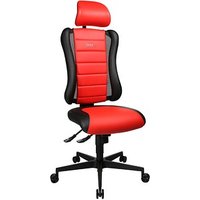 Topstar Gaming Stuhl Sitness RS, SR100 DA01X Kunstleder rot, Gestell schwarz von Topstar