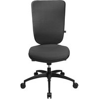 Topstar Bürostuhl Soft Pro 100, NN400 T22 Stoff anthrazit, Gestell schwarz von Topstar