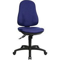 Topstar Bürostuhl Support SY, 8550 G26 Stoff blau, Gestell schwarz von Topstar