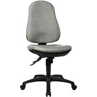 Topstar Bürostuhl Support SY, 8550 G23 Stoff grau, Gestell schwarz von Topstar