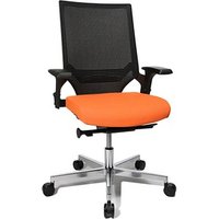 Topstar Bürostuhl T300, TA309A T340 Stoff orange, Gestell alu Topstar Bürostuhl T300, TA309A T340 Stoff orange, Gestell alu von Topstar