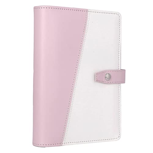 Topyond Budget Planner,A6 Budget-Ordner,Tragbarer PU-Leder,Binder Budget Planner, Budget-Organizer Für Büro,Schule,Geld Sparen,Binder Taschen für Reisen,Tagebuch und Geschenk(Rosa) von Topyond