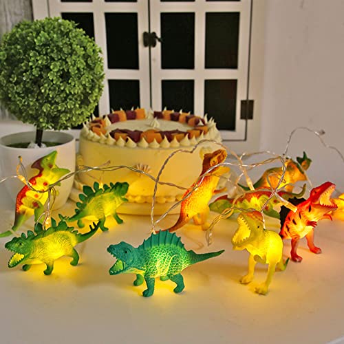 Topyond Dinosaurier-Lichterkette – Niedliche Und Modische Dekorative Weihnachtsdekoration, Licht Für Schlafzimmer – Weihnachtsbaum-Lichter, Halloween-Lichter, Außenlichter, Schlafzimmer-Dekoration von Topyond