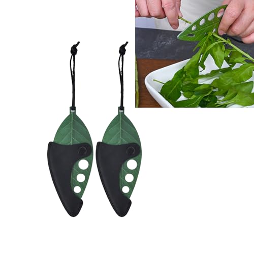 Topyond Edelstahl Kräuterentferner Multifunktional 9 Löcher Gemüse Blattentferner mit Schutzhalter Perfektes Werkzeug zum Abisolieren von Kräutern und Blättern Topyond Edelstahl Kräuterentferner Multifunktional 9 Löcher Gemüse Blattentferner mit Schutzhalter Perfektes Werkzeug zum Abisolieren von Kräutern und Blättern von Topyond