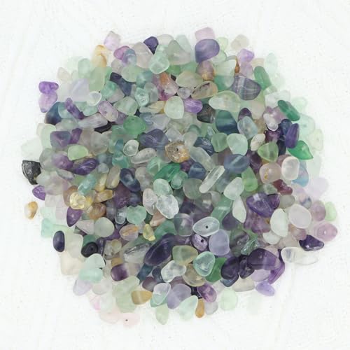 Topzora Perlen für Armbänder Farbiger Fluorit 400 Stück Unregelmäßige Kristallsteinperlen, 5-8 mm, Mit 2 Meter Schnur Zum Auffädeln für Armbänder Ketten Ohrringe Schmuck Machen Crafting Topzora Perlen für Armbänder Farbiger Fluorit 400 Stück Unregelmäßige Kristallsteinperlen, 5-8 mm, Mit 2 Meter Schnur Zum Auffädeln für Armbänder Ketten Ohrringe Schmuck Machen Crafting von Topzora