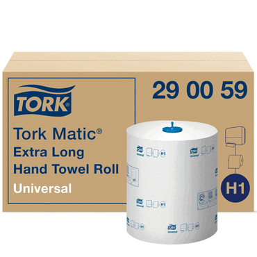 6 x Tork Matic Rollenhandtuch für System H1 - 6 Rollen 21 cm x 280 m w von Tork