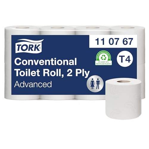 Tork 110767 Toilettpapier Toilettenpapier 2-lag.64RL weiß von Tork