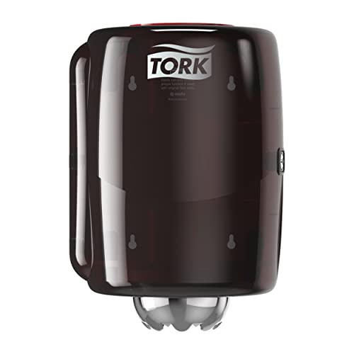 Tork 659008 Innenabrollungsspender für M2 Papierwischtücher im Performance Design / Wischtuchspender für hygienische Einzeltuchentnahme in Rot-Schwarz Tork 659008 Innenabrollungsspender für M2 Papierwischtücher im Performance Design / Wischtuchspender für hygienische Einzeltuchentnahme in Rot-Schwarz von Tork