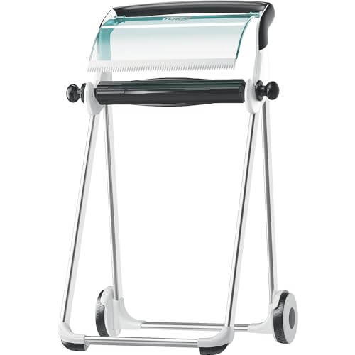 Tork Bodenständer für Wischtuchrollen Weiß und Türkis W1, Mobil, Performance Linie, 652000 Tork Bodenständer für Wischtuchrollen Weiß und Türkis W1, Mobil, Performance Linie, 652000 von Tork