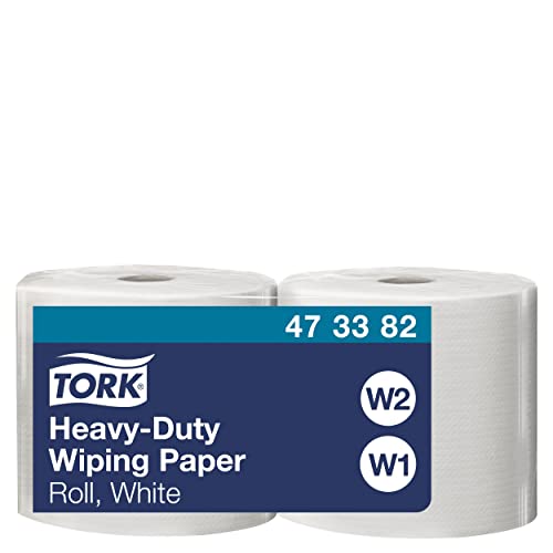 Tork Extra Starke Mehrzweck-Papierwischtücher Weiß W1/2, 2 נ350 Blatt, 473382 Tork Extra Starke Mehrzweck-Papierwischtücher Weiß W1/2, 2 נ350 Blatt, 473382 von Tork