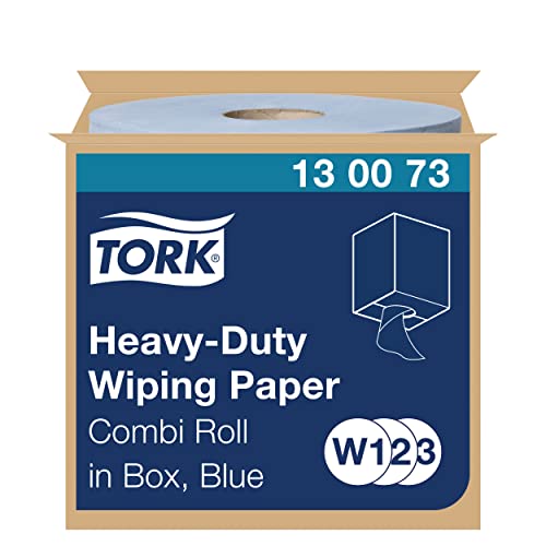 Tork Hochleistungs-Kombirollen-Reinigungspapier 2-lagig blau W1/W2/W3, 1 x 170 m Tork Hochleistungs-Kombirollen-Reinigungspapier 2-lagig blau W1/W2/W3, 1 x 170 m von Tork