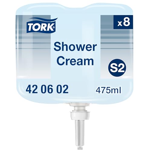 Tork Mini Duschcreme S2, Unisex-Duft, 8 × 475 ml, 420602 Tork Mini Duschcreme S2, Unisex-Duft, 8 × 475 ml, 420602 von Tork