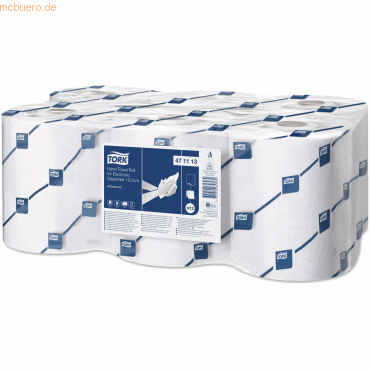 Tork Rollenhandtuch Advanced H12 19,5cm 2-lagig weiß 6x143m für Sensor Tork Rollenhandtuch Advanced H12 19,5cm 2-lagig weiß 6x143m für Sensor von Tork