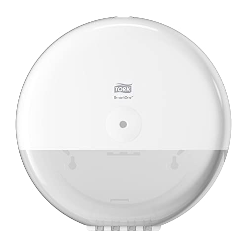 Tork SmartOne® Spender für Toilettenpapier Weiß T8, Hohe Kapazität, Elevation Linie, 680000 von Tork