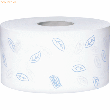 Tork Toilettenpapier Premium 2-lagig hochweiß VE=12 Rollen von Tork