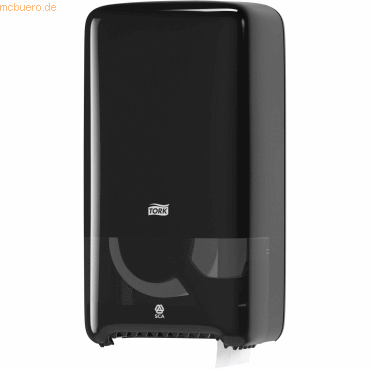 Tork Toilettenpapier-Spender Compact für Midi Toilettenpapier T6 schwa Tork Toilettenpapier-Spender Compact für Midi Toilettenpapier T6 schwa von Tork
