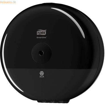 Tork Toilettenpapierspender SmartOne Mini T9 Kunststoff schwarz von Tork