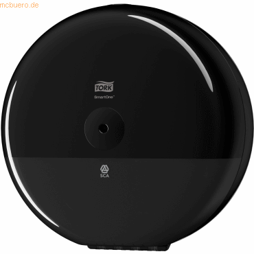 Tork Toilettenpapierspender SmartOne T8 Kunststoff schwarz Tork Toilettenpapierspender SmartOne T8 Kunststoff schwarz von Tork