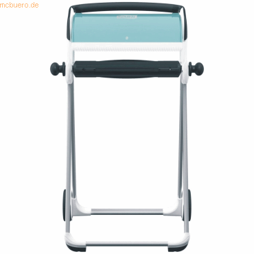 Tork Wischtuchrollen-Bodenständer Performance bis 43cm türkis/weiß Tork Wischtuchrollen-Bodenständer Performance bis 43cm türkis/weiß von Tork