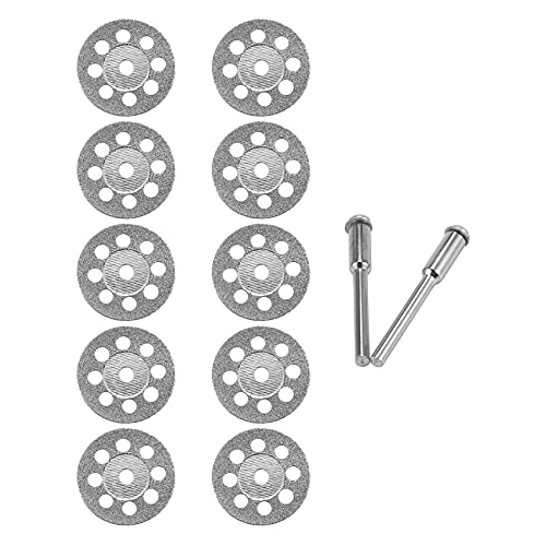Torribala 10 Stück Zubehör 20 mm Schneiden für Mini-Metallkreisbohrer Torribala 10 Stück Zubehör 20 mm Schneiden für Mini-Metallkreisbohrer von Torribala