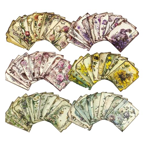 Torribala 180 Blatt Papier für Scrapbooking, Journaling-Zubehör, Vintage-Zimmerdekoration Torribala 180 Blatt Papier für Scrapbooking, Journaling-Zubehör, Vintage-Zimmerdekoration von Torribala