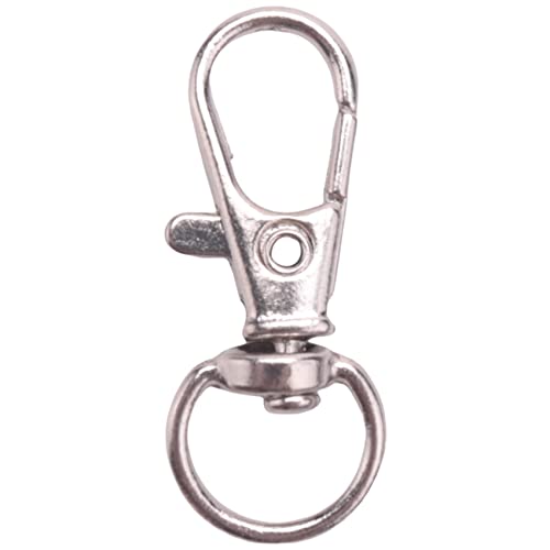 Torribala 20 Stück Metall Hummer Drehknopf Clip Schnalle Schmuckherstellung Handwerk 35 mm Torribala 20 Stück Metall Hummer Drehknopf Clip Schnalle Schmuckherstellung Handwerk 35 mm von Torribala