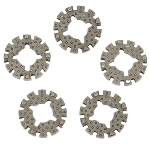 Torribala 5 Stück Adapter für oszillierende Sägeblätter, Kreissägeblätter, Adapter, Star Lock, Universal-Adapter zum Lösen von OIS Torribala 5 Stück Adapter für oszillierende Sägeblätter, Kreissägeblätter, Adapter, Star Lock, Universal-Adapter zum Lösen von OIS von Torribala