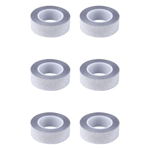 Torribala 6 Stück 10 m Glitzer-Klebeband, selbstklebend, dekorativ, zum Basteln Torribala 6 Stück 10 m Glitzer-Klebeband, selbstklebend, dekorativ, zum Basteln von Torribala