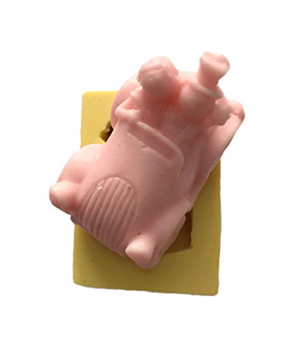 3D Käfer mit Brautpaar Silikonform 3D Käfer mit Brautpaar Silikonform von Torten Deko Shop